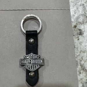 Harley-Davidson Black and Silver Key Holder